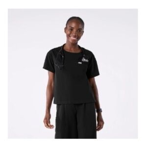 Figs NWOT SZ XL Black Cabral Boxy